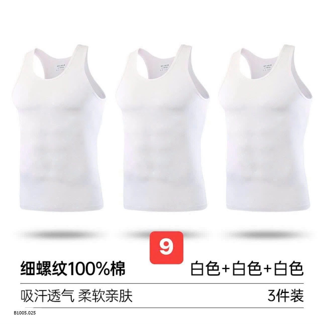 SET 3 ÁO BA LỖ NAM NANJIRENSỉ 105k/set