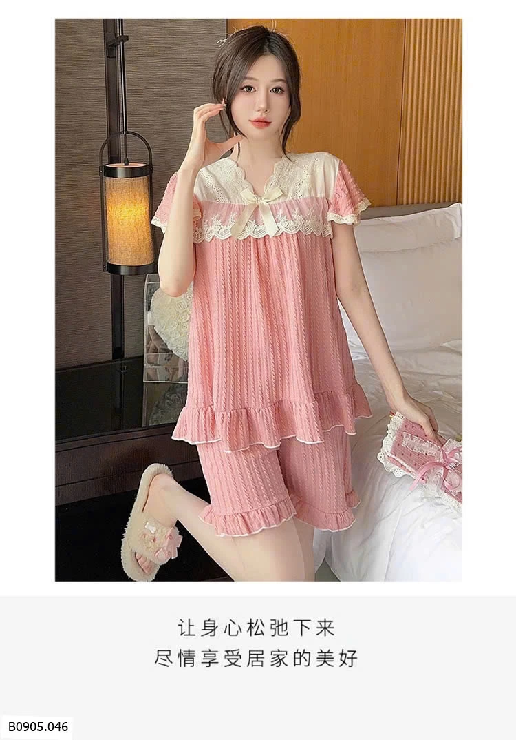 SET BỘ NGỦ PHỐI REN Sỉ sz M-2XL: sỉ 150k sz 3XL-5XL: sỉ 160k 