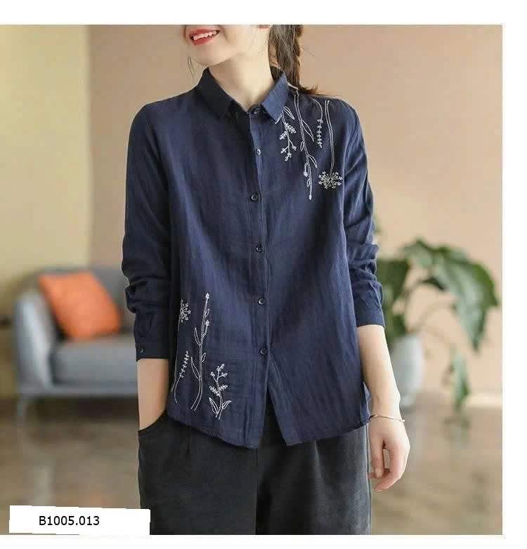 ÁO SƠ MI ĐŨI HOA  Sỉ 115k