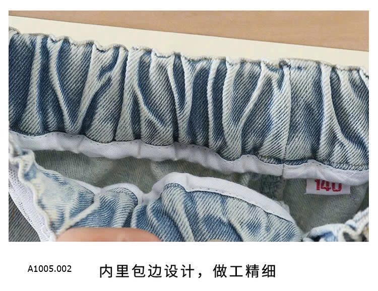 QUẦN SHORT DENIM PHỐI REN   Sỉ 136k