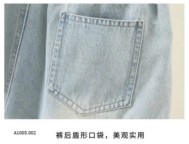 QUẦN SHORT DENIM PHỐI REN   Sỉ 136k