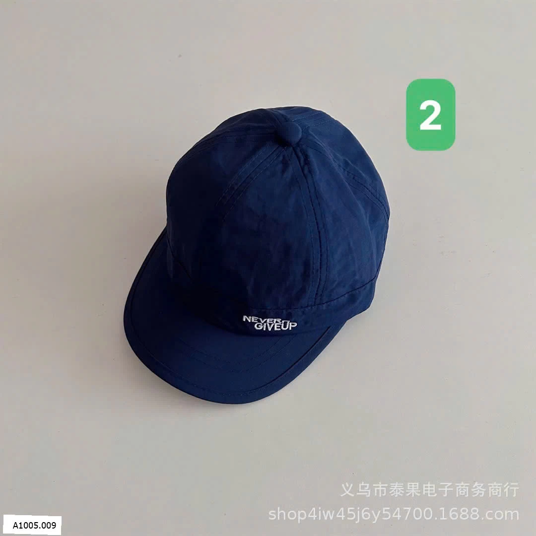 MŨ LƯỠI TRAI CHO BÉ   Sỉ 69k