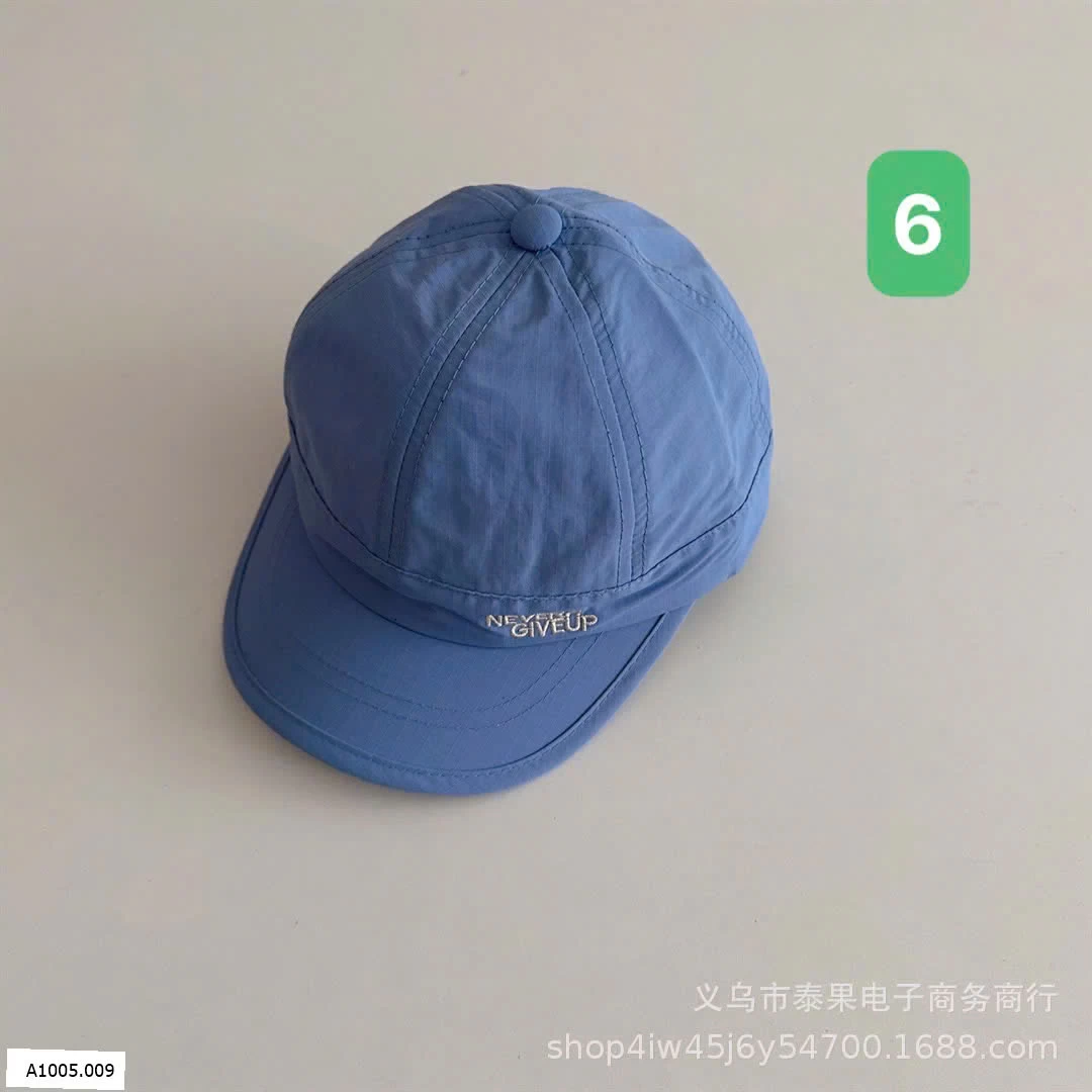MŨ LƯỠI TRAI CHO BÉ   Sỉ 69k