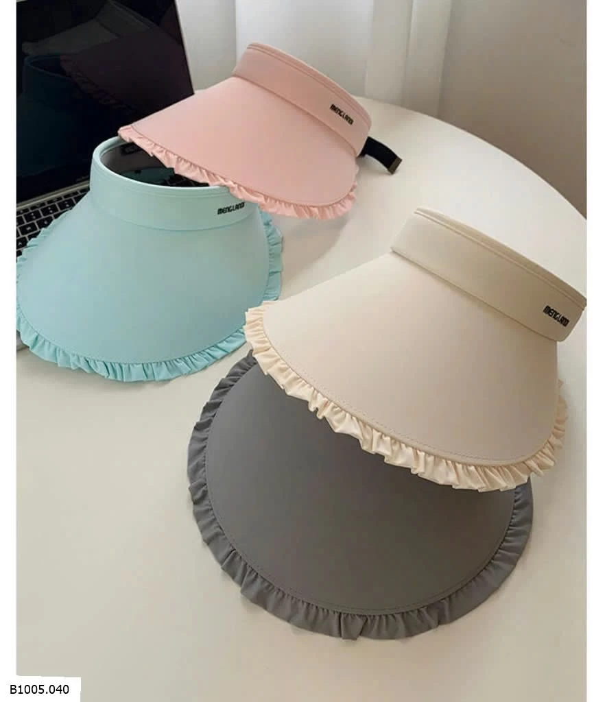 MŨ CHỐNG NẮNG NỬA ĐẦU VIỀN BÈO  Sỉ 40k