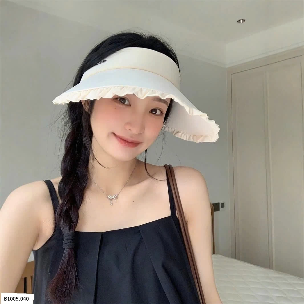 MŨ CHỐNG NẮNG NỬA ĐẦU VIỀN BÈO  Sỉ 40k