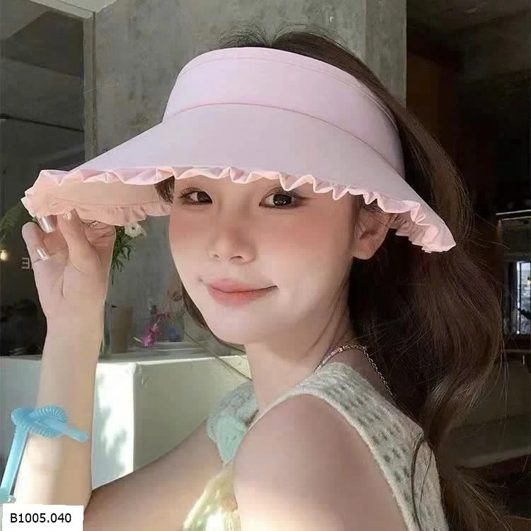 MŨ CHỐNG NẮNG NỬA ĐẦU VIỀN BÈO  Sỉ 40k