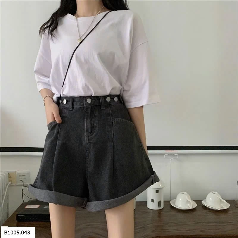 QUẦN SOOC JEAN ỐNG RỘNG  Sỉ 115k