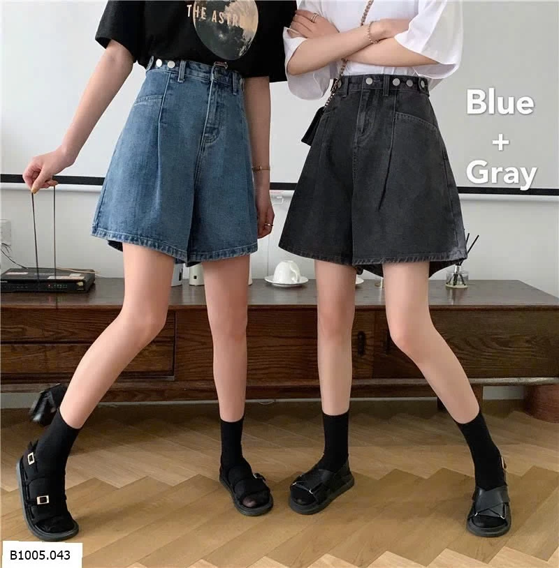 QUẦN SOOC JEAN ỐNG RỘNG  Sỉ 115k