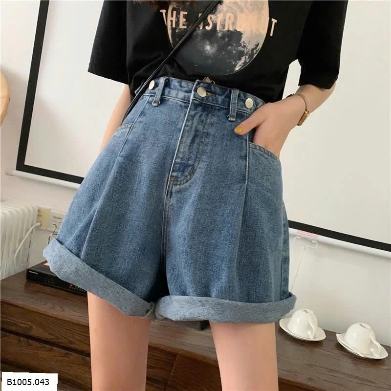 QUẦN SOOC JEAN ỐNG RỘNG  Sỉ 115k