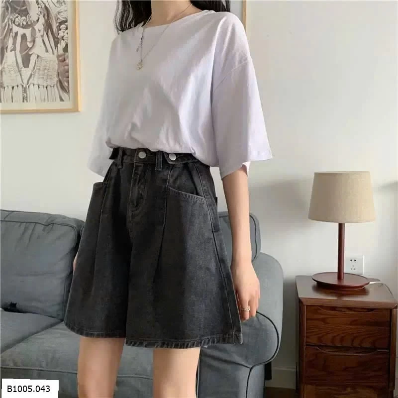 QUẦN SOOC JEAN ỐNG RỘNG  Sỉ 115k