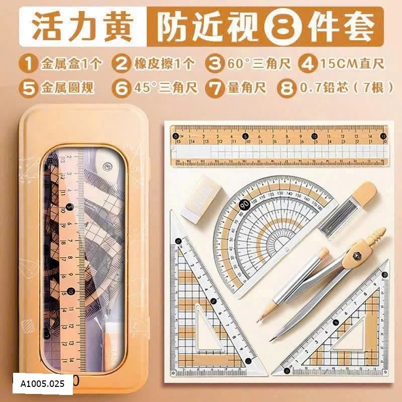 SET 8 MÓN DỤNG CỤ HỌC TẬP Sỉ 35k/set