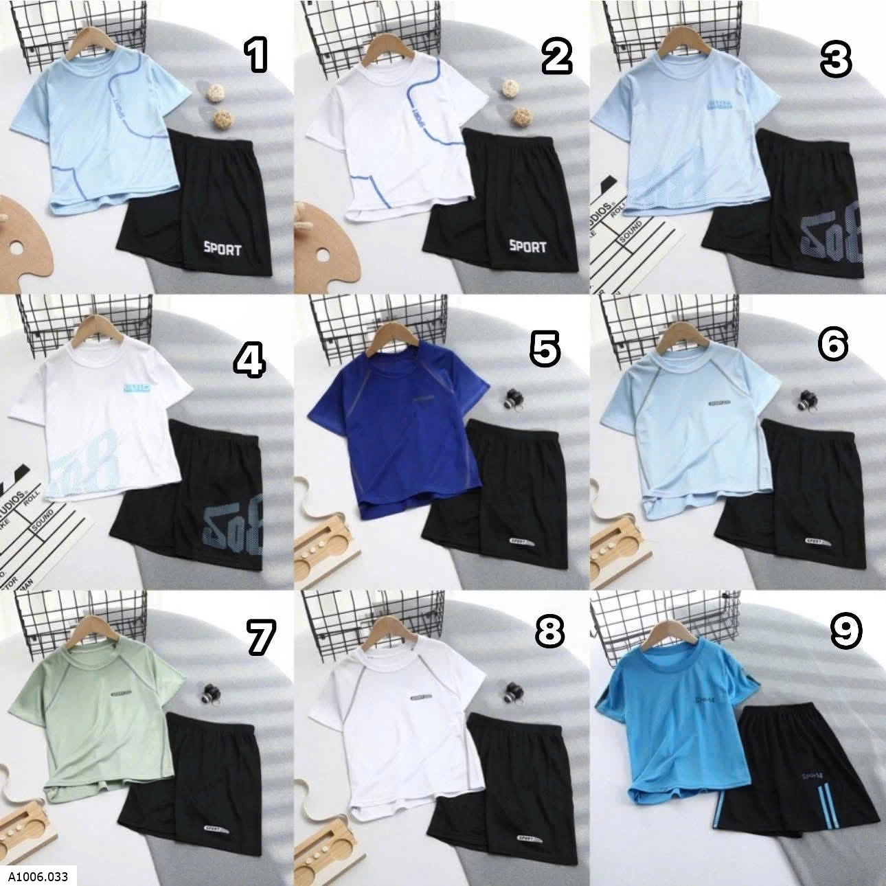 BỘ BÉ TRAI THỂ THAO    Sỉ 62k