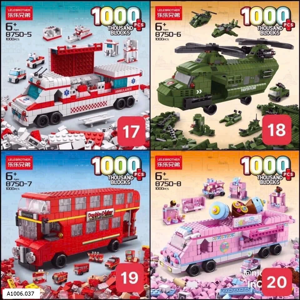 SET LEGO 1000 CT  Sỉ 131k