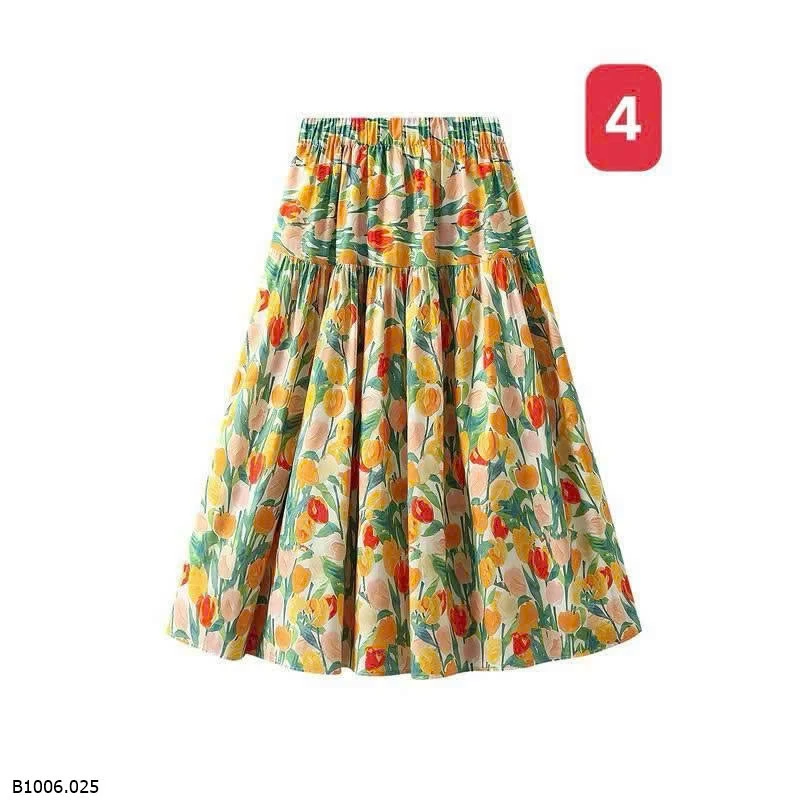 CHÂN VÁY HOA  ANGEL  Sỉ 165k