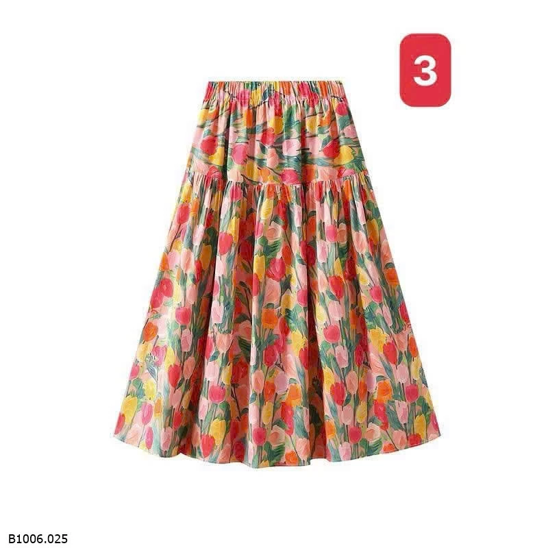 CHÂN VÁY HOA  ANGEL  Sỉ 165k