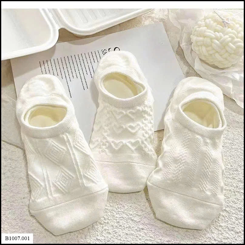 SET 10 ĐÔI TẤT CHO NỮ Sỉ giá 48k/sét 10 đôi mix
