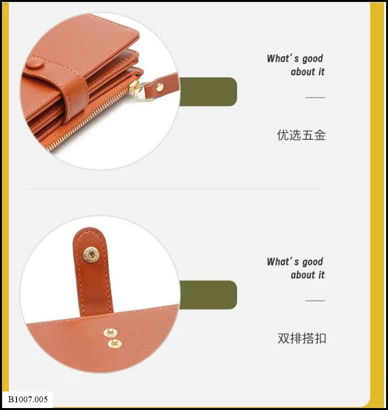  VÍ MINI CẦM TAY CHO NỮ    Sỉ giá 60k