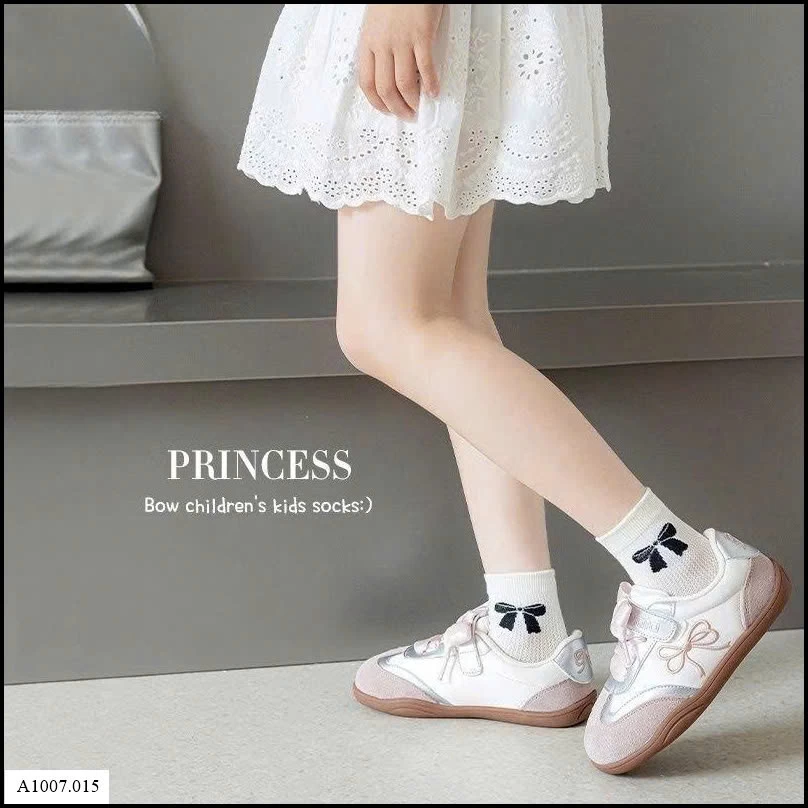 SET 5 ĐÔI TẤT NƠ CHO BÉ    Sỉ giá 43k/ 5 đôi