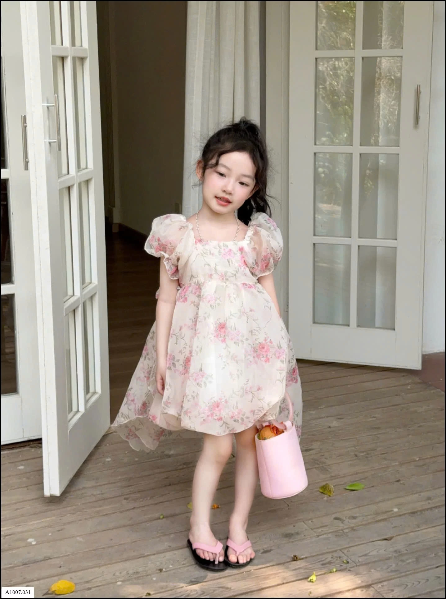 VÁY HOA CÔNG CHÚA  Sỉ giá 244k
