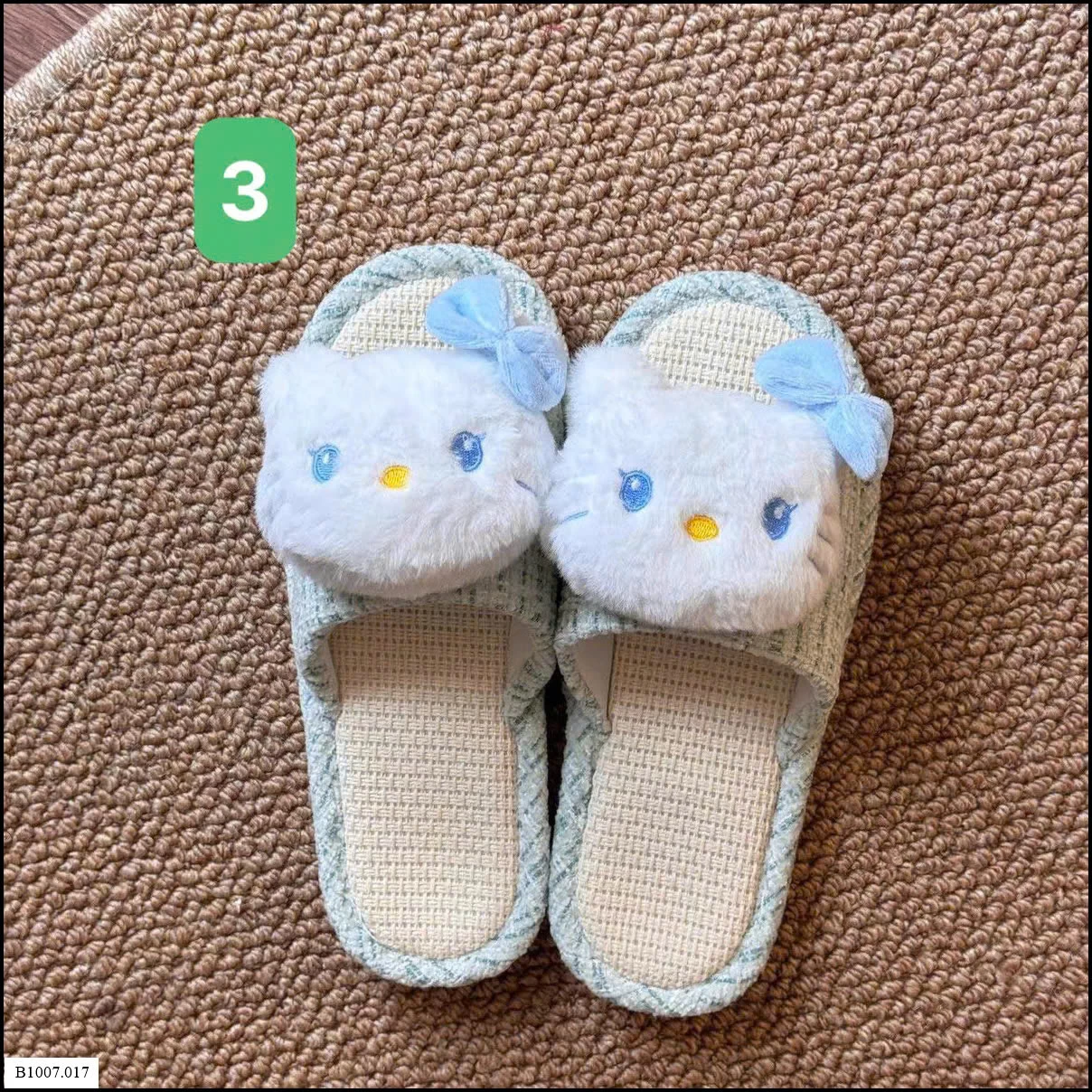 DÉP ĐI TRONG NHÀ HELLO KITTY   Sỉ giá 52K