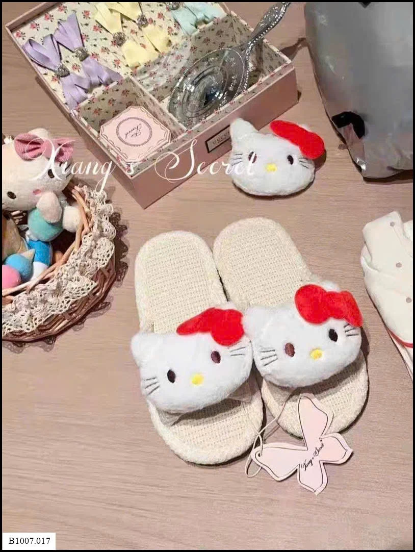 DÉP ĐI TRONG NHÀ HELLO KITTY   Sỉ giá 52K