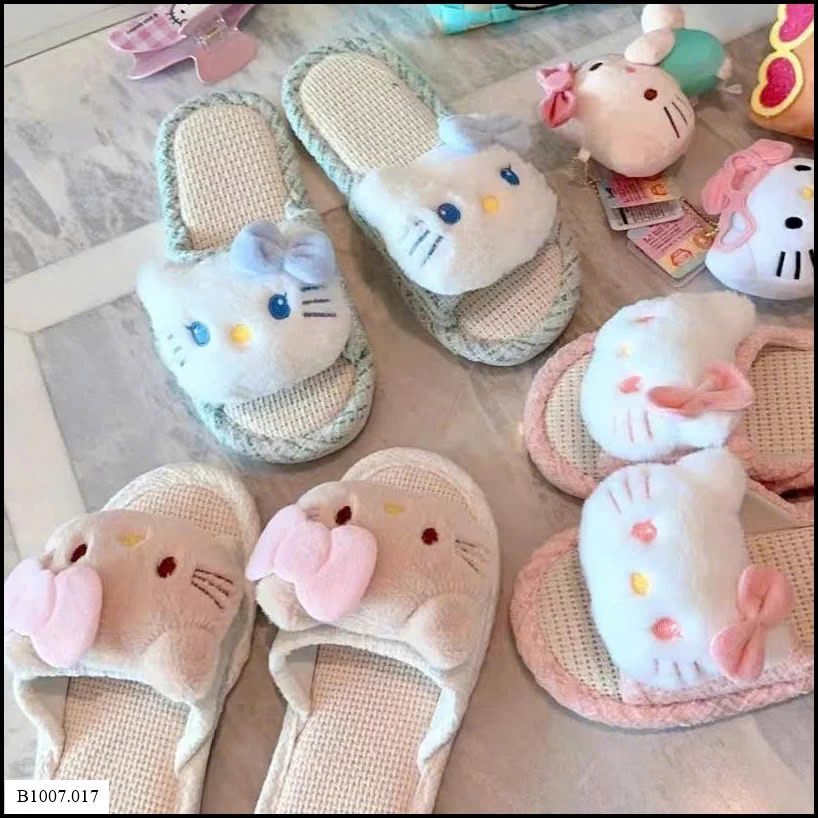DÉP ĐI TRONG NHÀ HELLO KITTY   Sỉ giá 52K