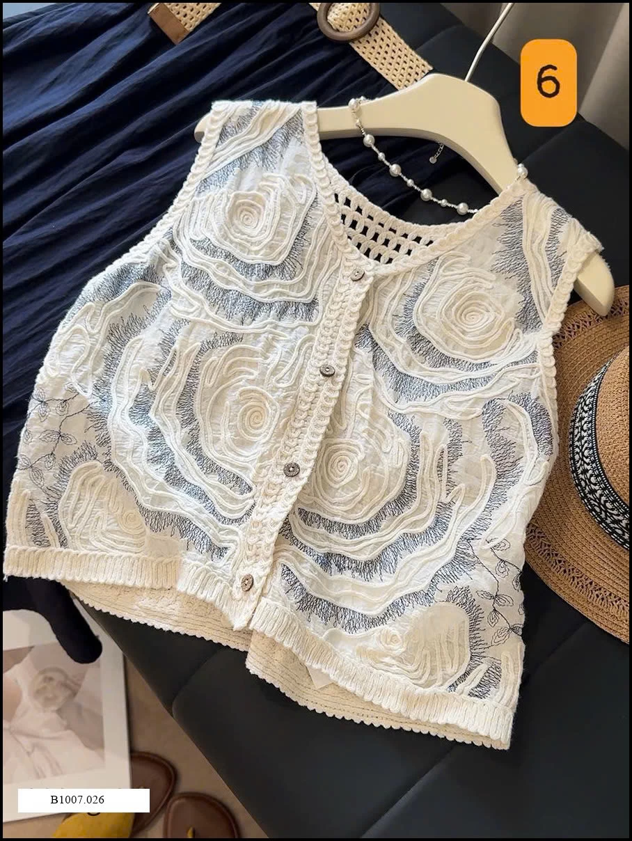 gile ren hoạ tiết vintage Sỉ giá 125k