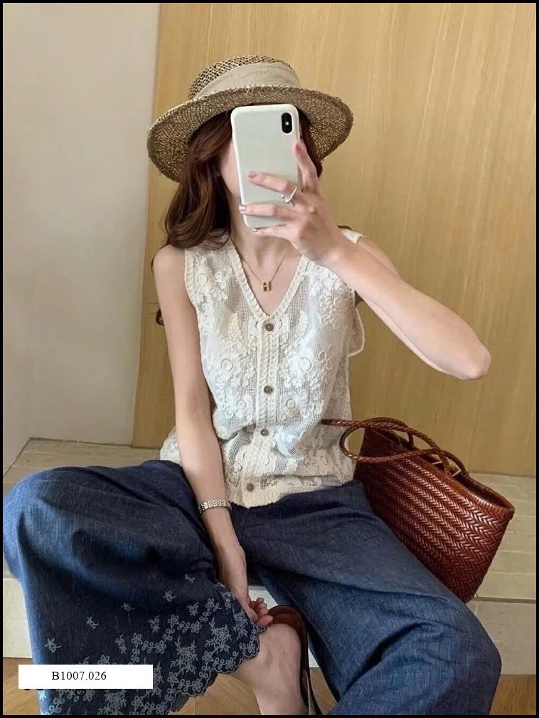 gile ren hoạ tiết vintage Sỉ giá 125k