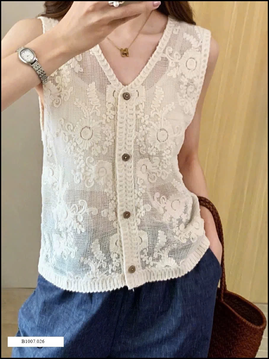 gile ren hoạ tiết vintage Sỉ giá 125k