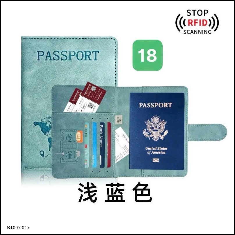 VÍ ĐỰNG PASSPORT Sỉ giá 40k