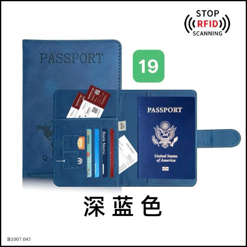 VÍ ĐỰNG PASSPORT Sỉ giá 40k