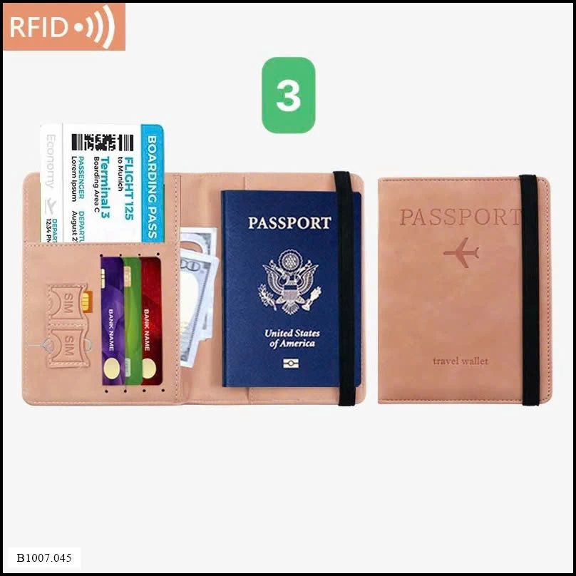 VÍ ĐỰNG PASSPORT Sỉ giá 40k
