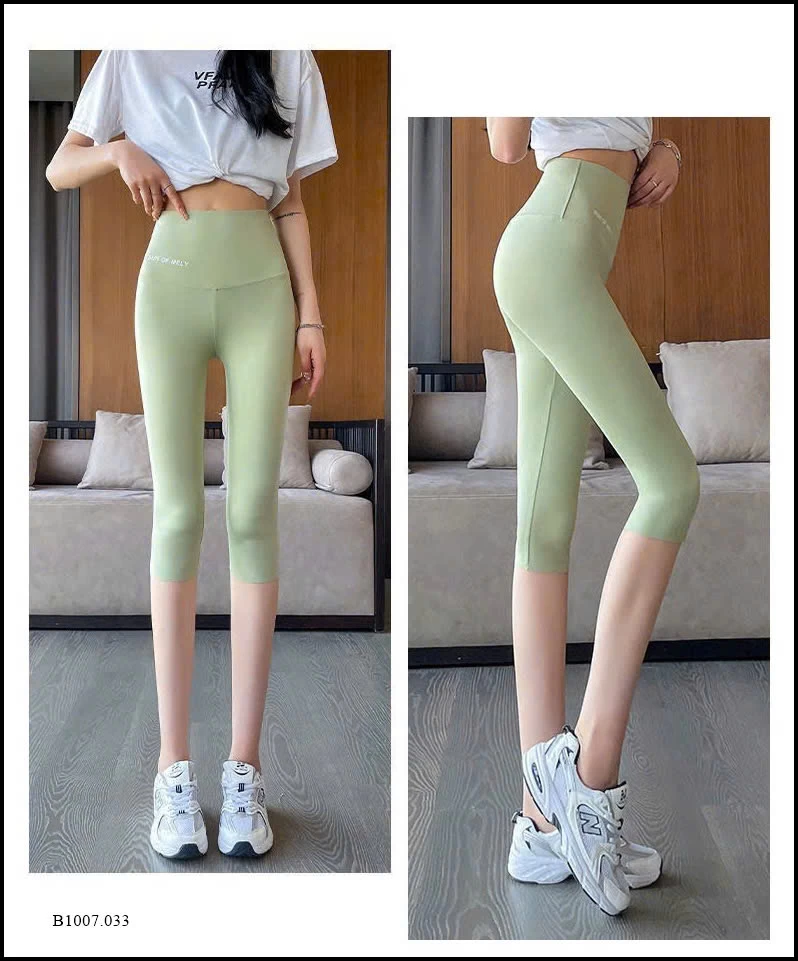 Quần legging dáng lỡ – gen bụng nhẹ, tôn dáng cực xinh  Sỉ giá 50k