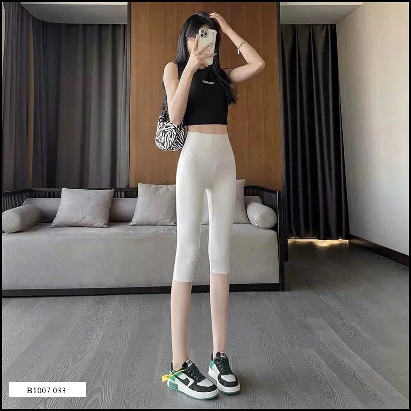Quần legging dáng lỡ – gen bụng nhẹ, tôn dáng cực xinh  Sỉ giá 50k