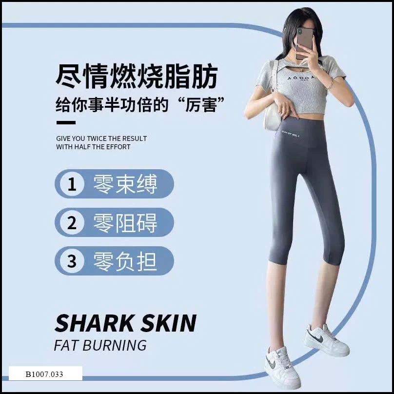Quần legging dáng lỡ – gen bụng nhẹ, tôn dáng cực xinh  Sỉ giá 50k