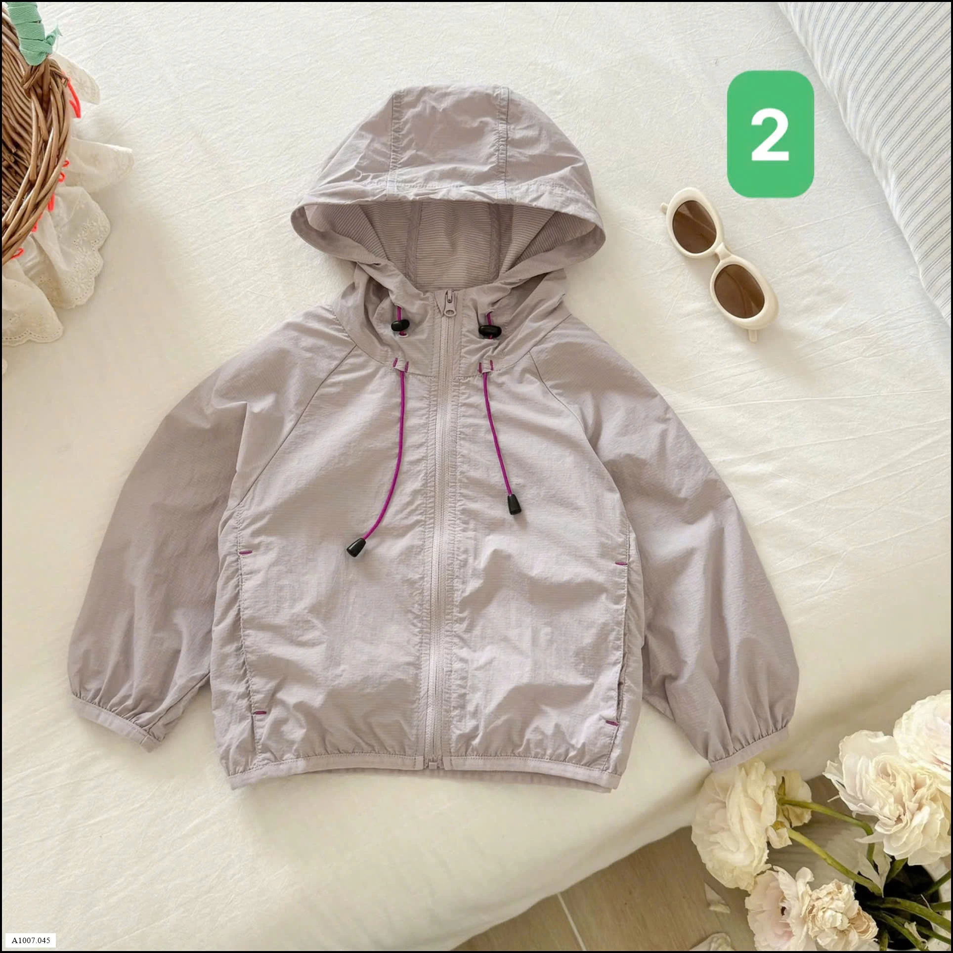 ÁO KHOÁC MỎNG CHỐNG NẮNG NINGLI Sỉ giá 158k