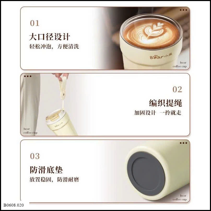 BÌNH GIỮ NHIỆT BEAR   Giá sỉ 155k