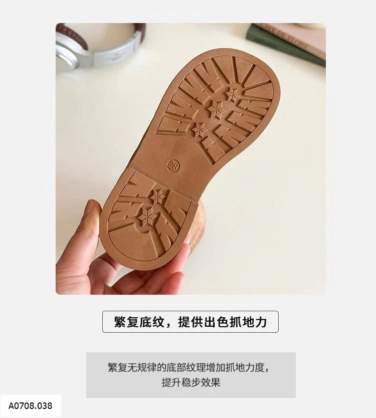 SANDAL BOOT XỎ NGÓN BÉ GÁI   Sỉ sz 26-30: 153k  sz 31-36: 163k