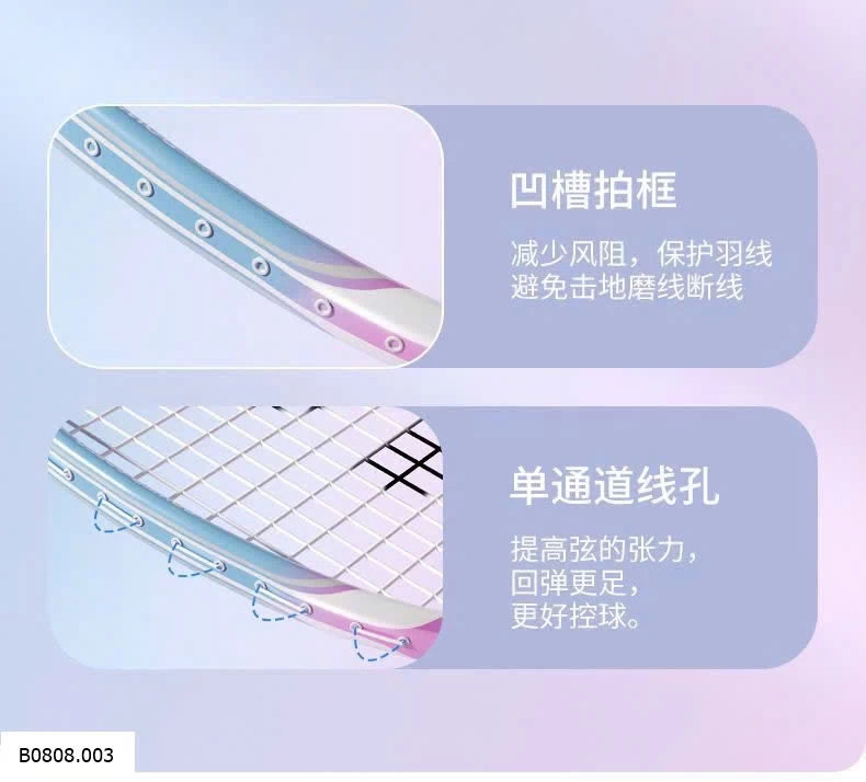 SET VỢT CẦU LÔNG 361   Sỉ  giá 170k/set