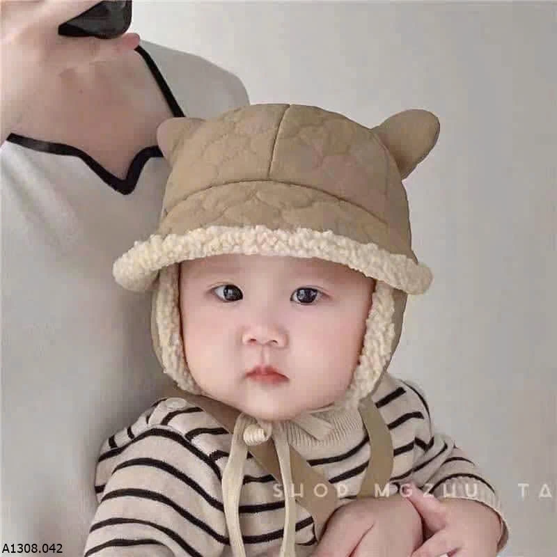 MŨ LÔNG TRÁM CHO BÉ   Giá sỉ 63k