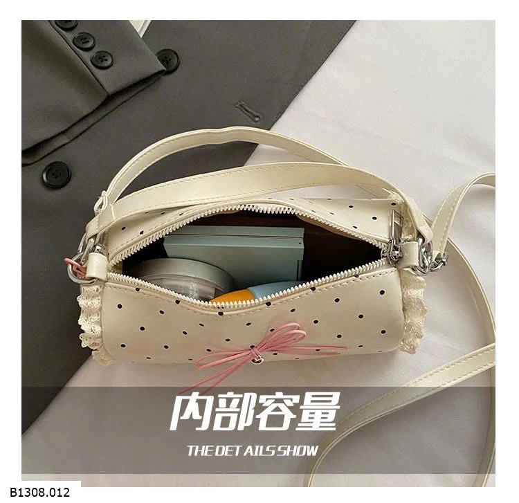 TÚI XÁCH NƠ CHẤM BI CHO NỮ  Giá sỉ giá  sz bé: 112k sz to: 121k 