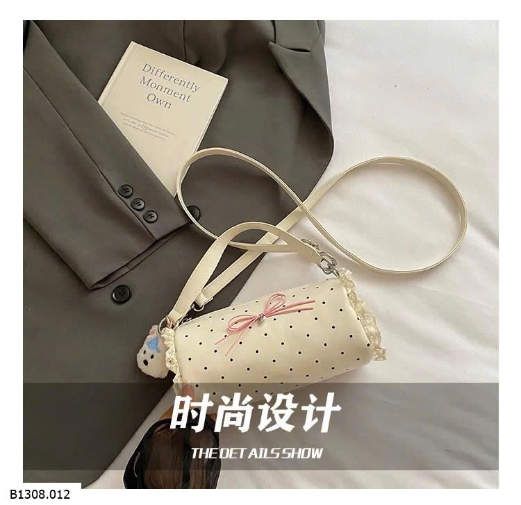 TÚI XÁCH NƠ CHẤM BI CHO NỮ  Giá sỉ giá  sz bé: 112k sz to: 121k 