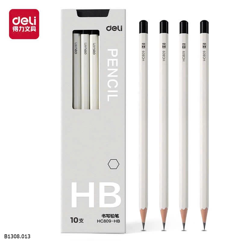 HỘP 10 BÚT CHÌ DELI   Giá sỉ 30k