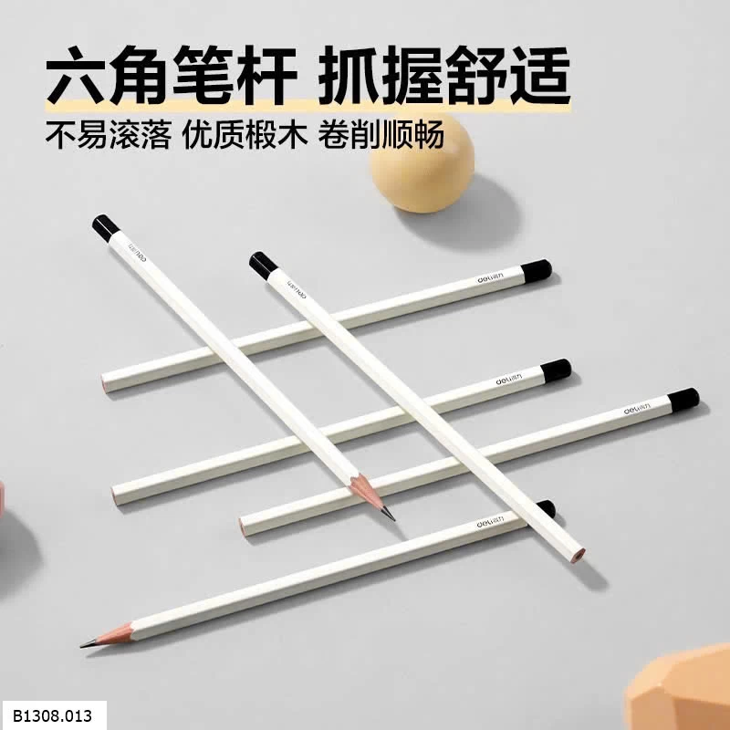 HỘP 10 BÚT CHÌ DELI   Giá sỉ 30k