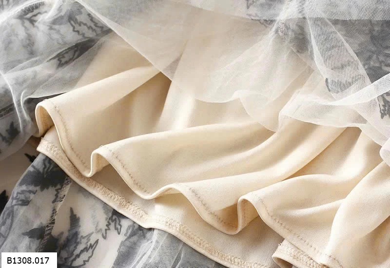 CHÂN VÁY THÊU HOA ANGEL   Giá sỉ 167k