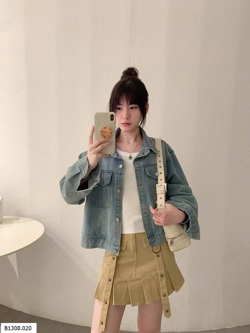 ÁO KHOÁC JEAN CHO NỮ   Giá sỉ 263k