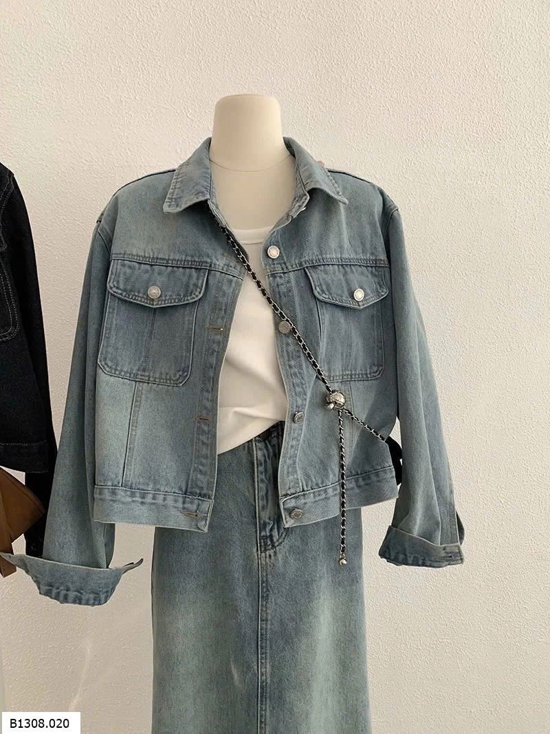 ÁO KHOÁC JEAN CHO NỮ   Giá sỉ 263k
