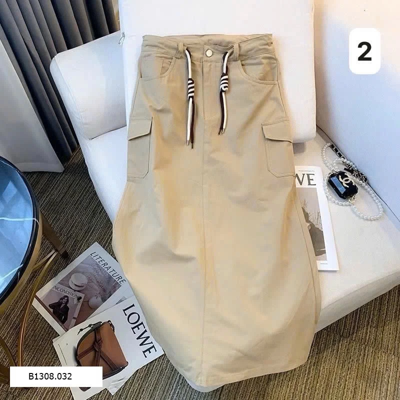 CHÂN VÁY SUÔNG MIX DÂY    Giá sỉ 130k