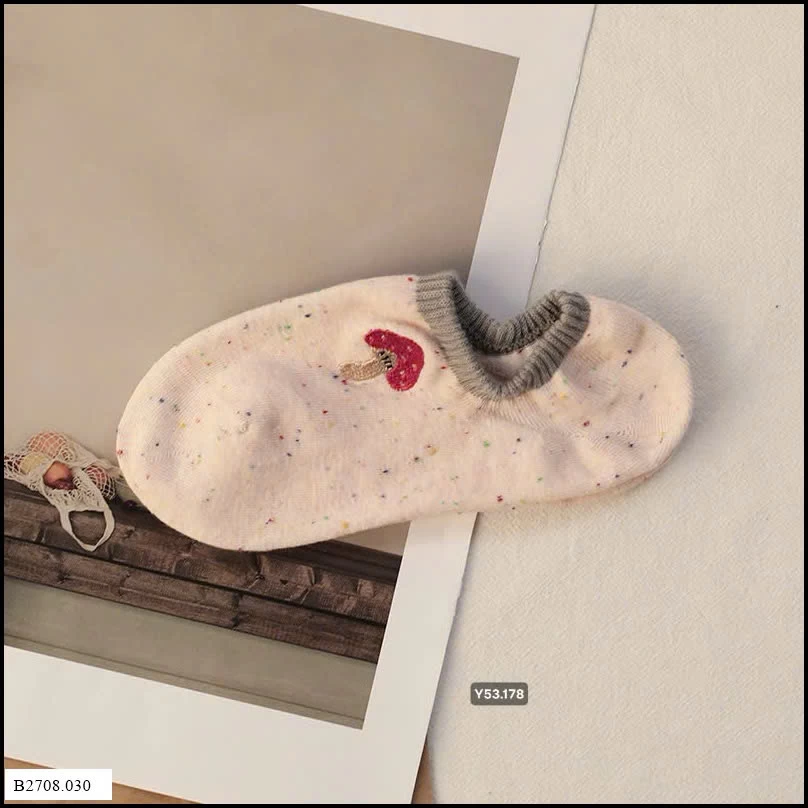 COMBO 20 TẤT LƯỜI CỔ NGẮN   Giá sỉ 100k/set 20 đôi mix