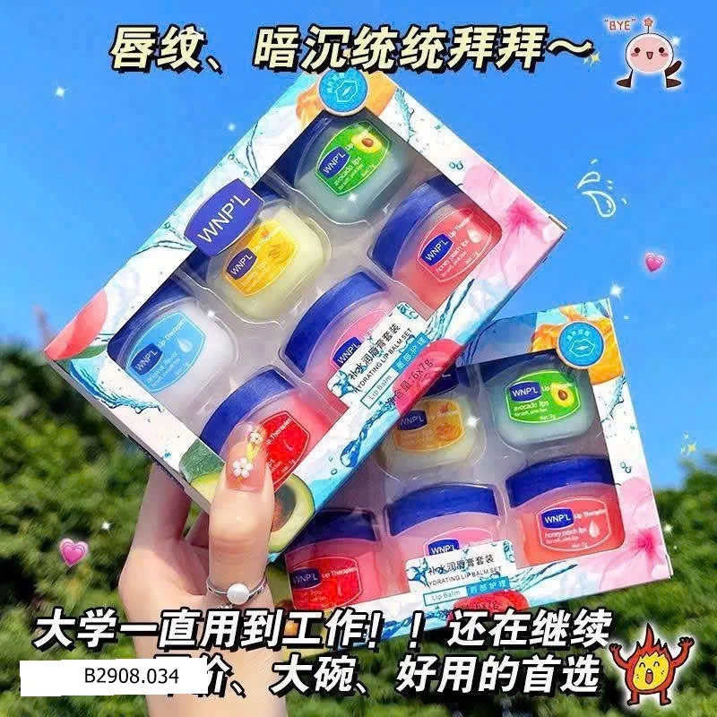 COMBO 8 LỌ DƯỠNG MÔI Giá sỉ 40k/1 combo 8 lọ